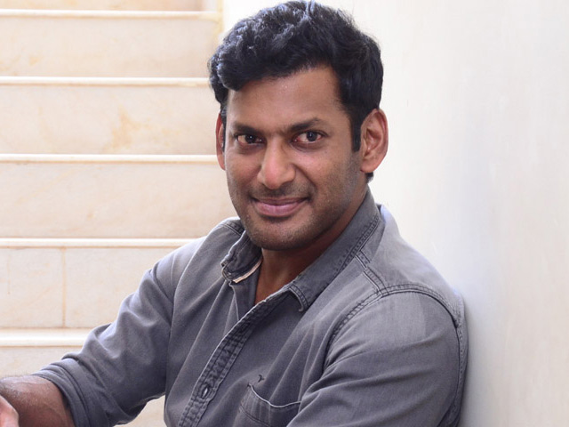 Vishal Interview Photos
